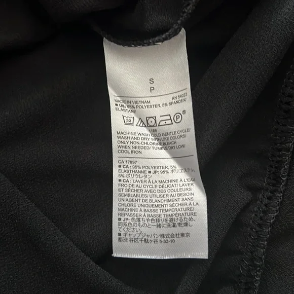 3/$15 Banana Republic - Cocoon Wrap Long Sleeve Blouse Women Small - Picture 10 of 13